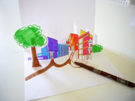 La ville en pop-up