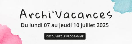 Programme archi vacances juillet