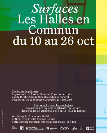 SURFACES affiche